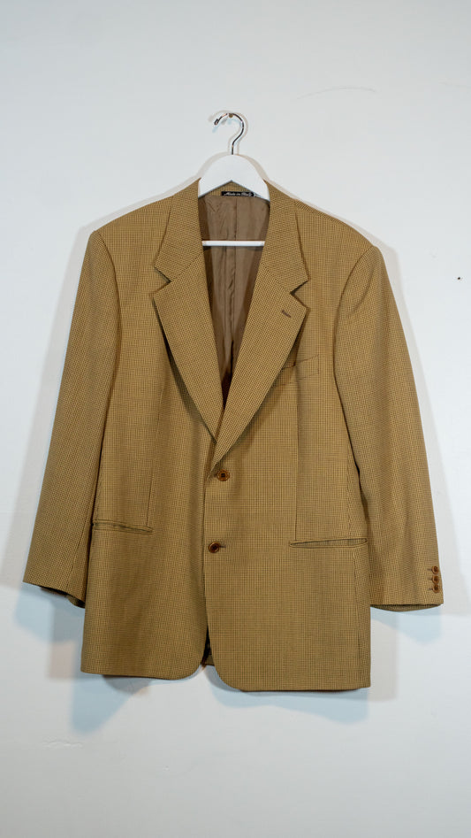 Valentino Brown Spotted Blazer