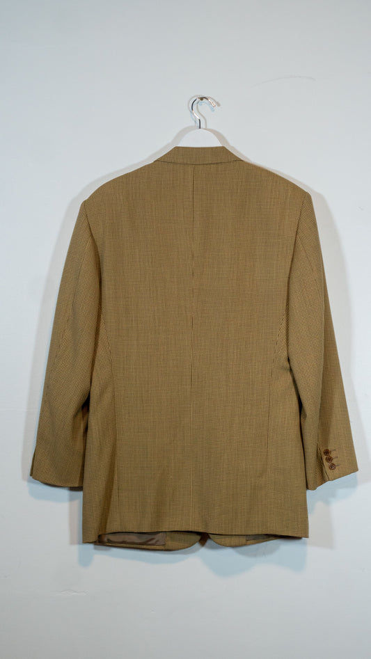 Valentino Brown Spotted Blazer