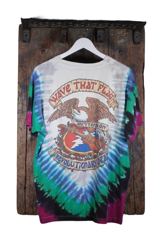 Vintage Liquid Blue Grateful Dead Band Tee Size XL