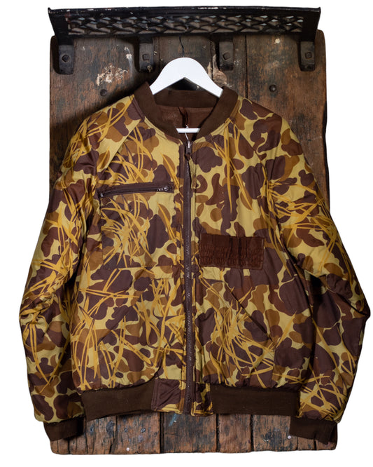 Gamehide Camo Puff Bomber Jacket