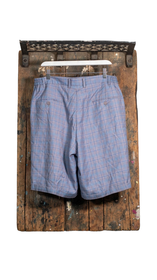 Giovanni Valentino Wool Blend Shorts